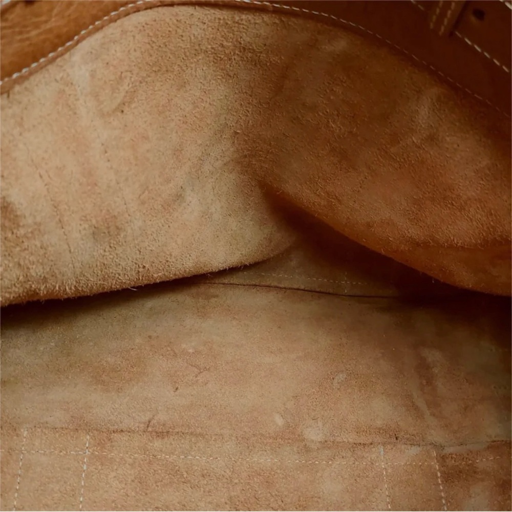 Authentic Mulberry Tan Leather Bag with Gold Accent - Picture 10 of 17
